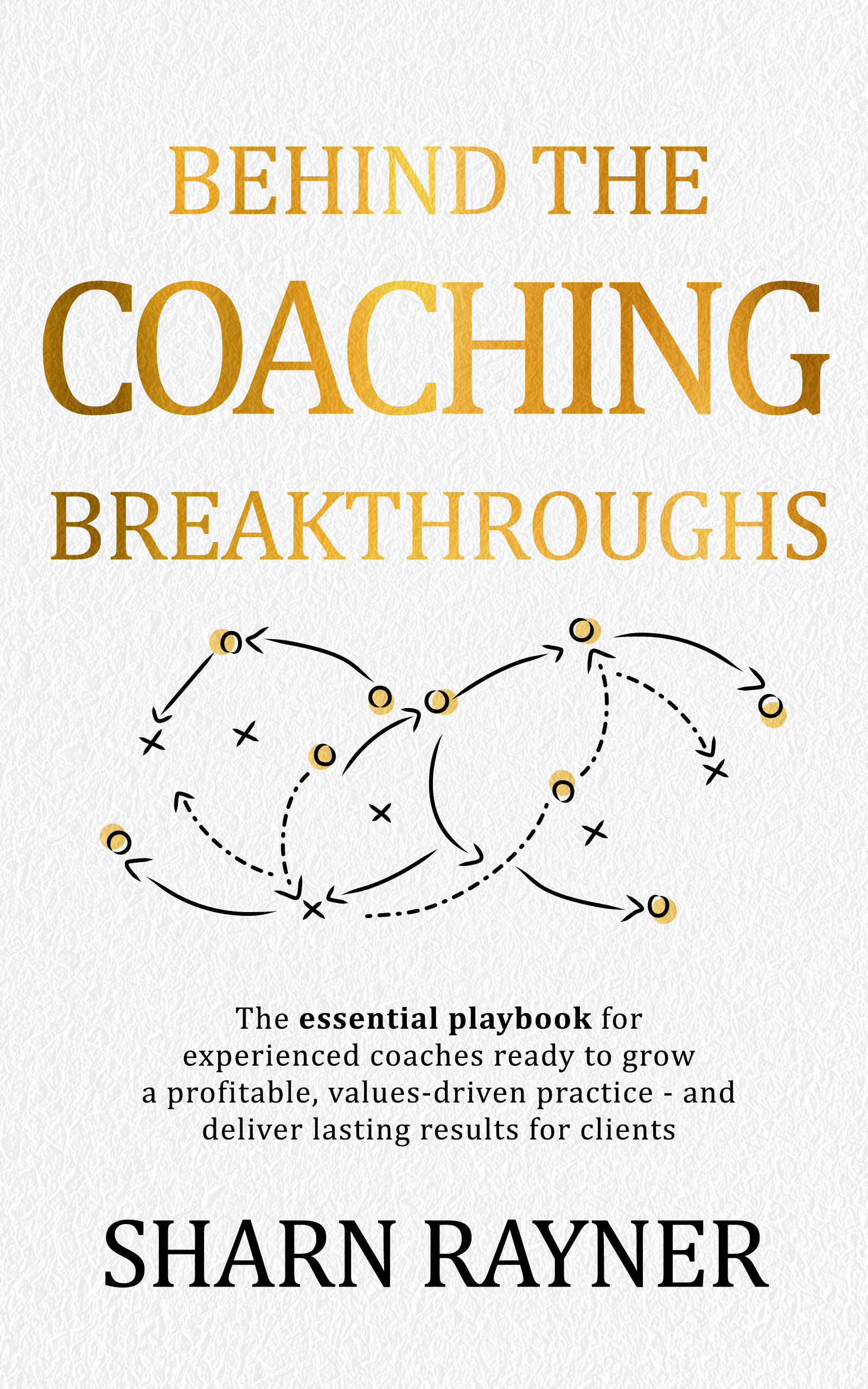 Behind the Coaching Breakthroughs book cover by Sharn Rayner